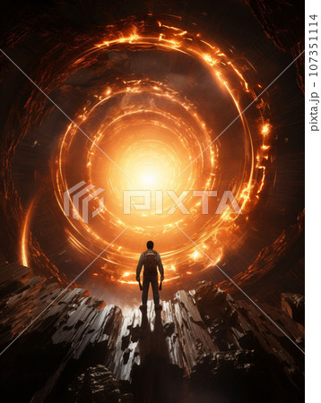Explorer Entering into a Space Inferno Explorer Entering into a Space Inferno 107351114