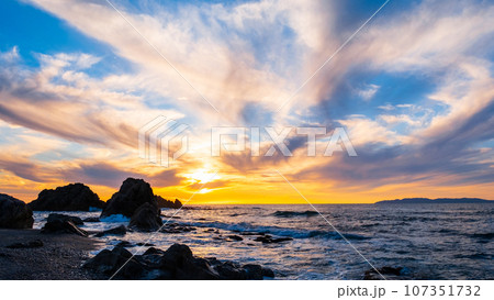 笹川流れ・夕景 笹川流れ・夕景 107351732