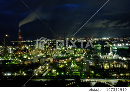 四日市工場夜景 107352910