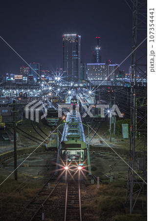 名古屋夜景　黄金跨線橋 　2022 #01 107354441
