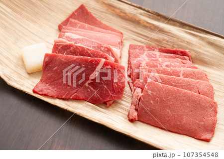 焼肉用国産牛もも肉 知多牛 焼肉用国産牛もも肉 知多牛 107354548