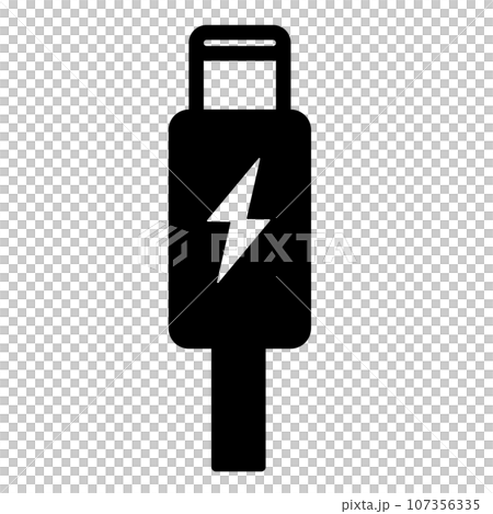 USB Type-C アイコン 107356335
