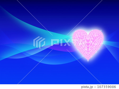 ハートの背景素材 ハートの背景素材 107359086