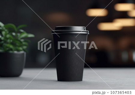 Mock up of Disposable Coffee Cups Tea Cups Paper cup 107365403