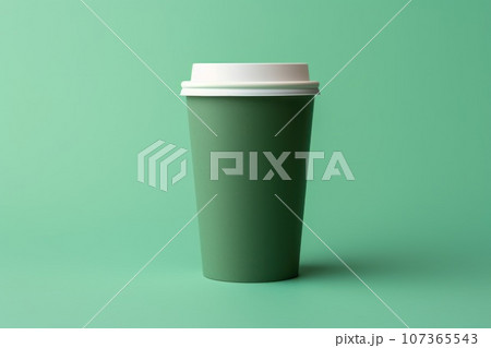 Mock up of Disposable Coffee Cups Tea Cups Paper cup 107365543