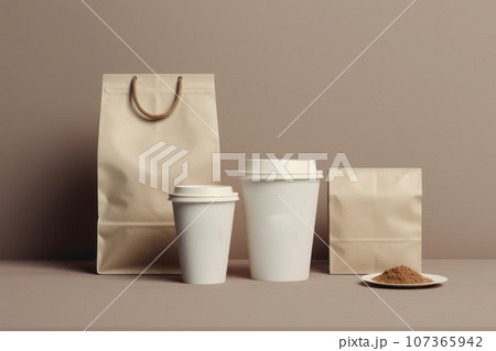 Mockup of Coffee Packaging Coffee Brand 107365942