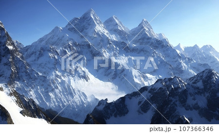 雪山の風景 107366346