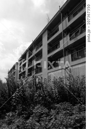 解体を待つ昭和の団地 解体を待つ昭和の団地 107367350