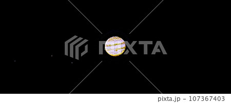 木星の大赤班と縞模様 107367403