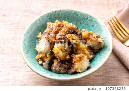 蛸のガーリック炒め 107368226