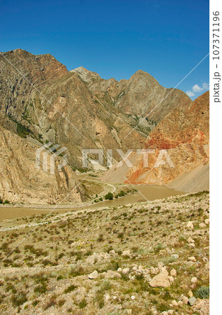 New North-South route, Kyrgyzstan. New North-South route, Kyrgyzstan. 107371196