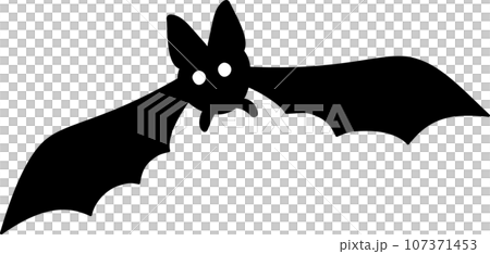萬聖節向量圖的蝙蝠,翅膀可動,時尚可愛的手繪風格,大耳朵,獨自飛翔 萬聖節向量圖的蝙蝠,翅膀可動,時尚可愛的手繪風格,大耳朵,獨自飛翔 107371453