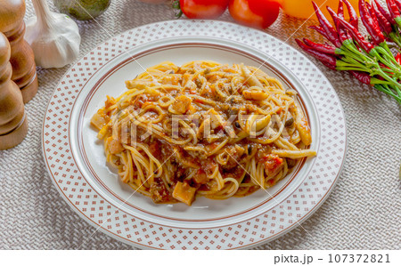 ボロネーゼパスタ 107372821