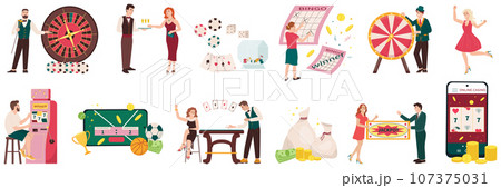Casino Flat Set 107375031