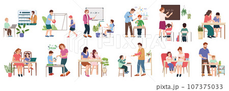 Education Flat Set 107375033