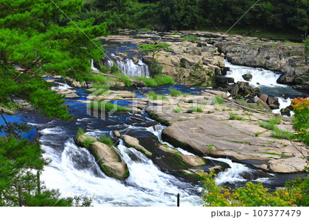 【鹿児島県】晴天の曽木の滝（東洋のナイアガラ） 107377479