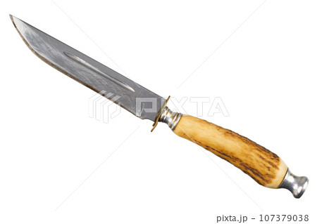 Vintage hunting knife 107379038