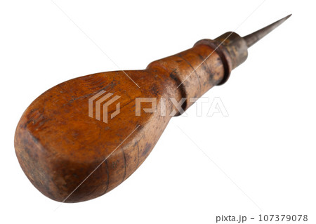Old vintage retro rusty screwdriver Old vintage retro rusty screwdriver 107379078