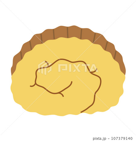 伊達巻。おせち料理。日本のお正月の定番料理。 107379140