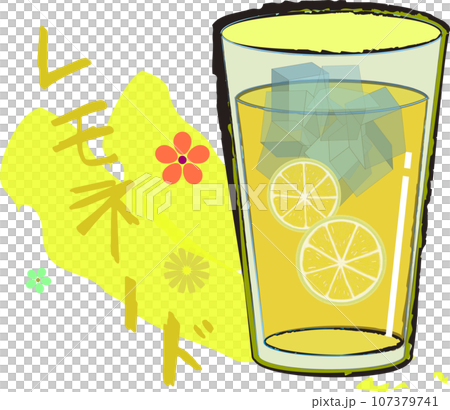 simple lemonade illustration simple lemonade illustration 107379741