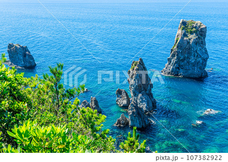 青海島の海上アルプス 107382922