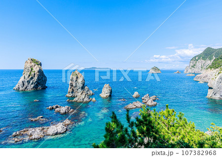 青海島の海上アルプス 107382968