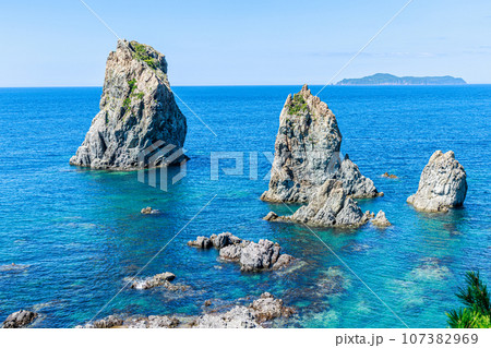青海島の海上アルプス 青海島の海上アルプス 107382969