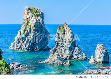 青海島の海上アルプス 青海島の海上アルプス 107382975