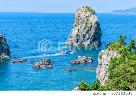 青海島の海上アルプス 青海島の海上アルプス 107383039