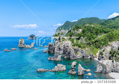 青海島の海上アルプス 青海島の海上アルプス 107383086