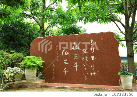司馬遼太郎記念館 花供養碑 司馬遼太郎記念館 花供養碑 107383350