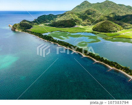 青海島の波の橋立 青海島の波の橋立 107383794