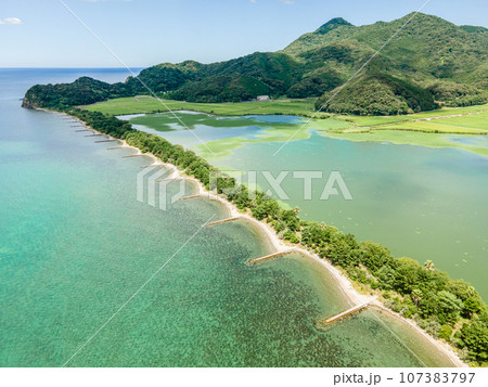 青海島の波の橋立 青海島の波の橋立 107383797
