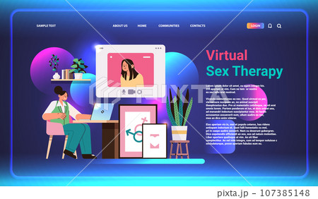 woman gives online lecture about sexual health education contraceptive methods contraception and reproduction system human sexuality 107385148