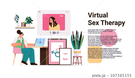 woman gives online lecture about sexual health education contraceptive methods contraception and reproduction system human sexuality 107385155