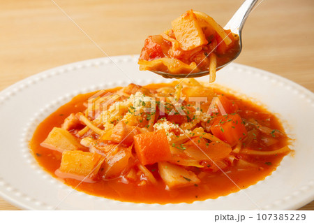 ミネストローネ 107385229