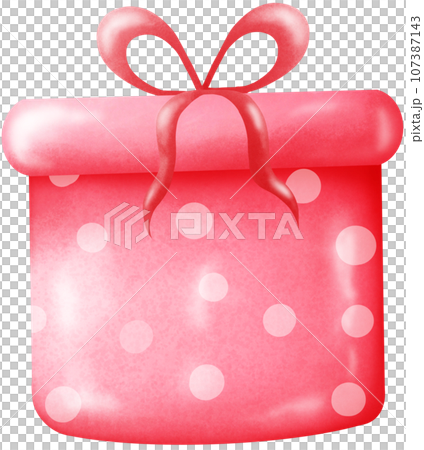 gift box with heart gift box with heart 107387143