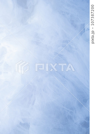 アパレル ドレスアップ　チュール　白　ホワイト　white　blue　青　コピースペース　衣装　創作 107387200