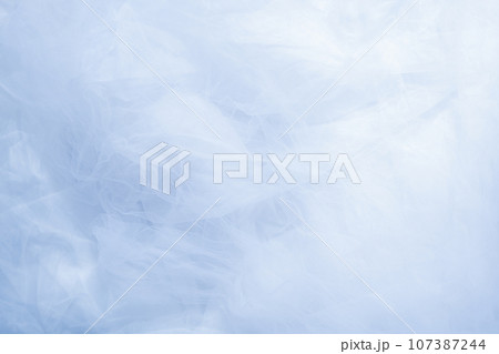 アパレル ドレスアップ　チュール　白　ホワイト　white　blue　青　コピースペース　衣装　創作 107387244