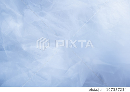アパレル ドレスアップ　チュール　白　ホワイト　white　blue　青　コピースペース　衣装　創作 107387254