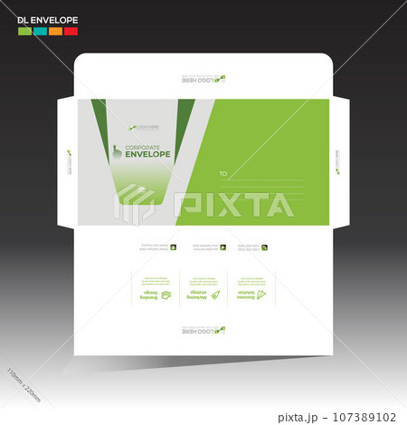 envelope design for health and any useのイラスト素材 [107389102] - PIXTA