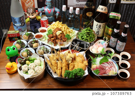 串揚げを中心とした宴会コース料理 串揚げを中心とした宴会コース料理 107389763