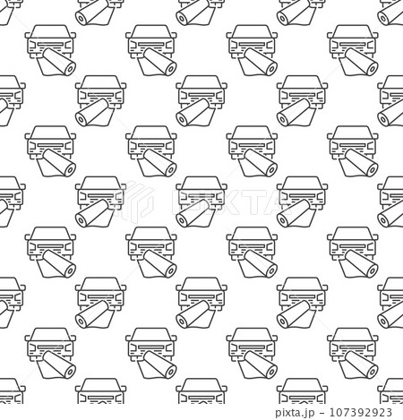 Vehicle Wrap vector geometric seamless pattern - Vehicle Vinyl Wrapping background Vehicle Wrap vector geometric seamless pattern - Vehicle Vinyl Wrapping background 107392923