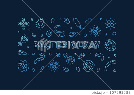 Bacteriology vector Education concept...のイラスト素材 [107393382] - PIXTA