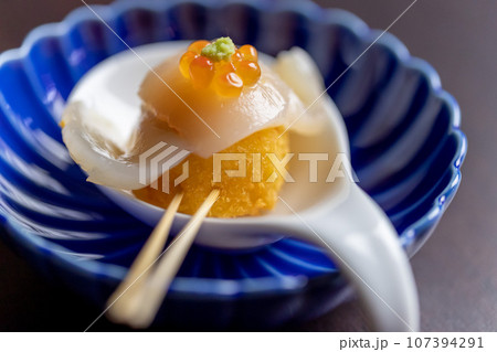 帆立の寿司カツ串揚げ 帆立の寿司カツ串揚げ 107394291
