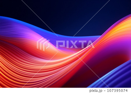 Abstract neon gradient background. Abstract neon gradient background. 107395074