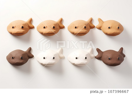 コルクのアンコウ・ハゼくん（3Dピクト） 107396667