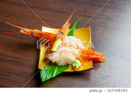 赤海老握り寿司 107396705