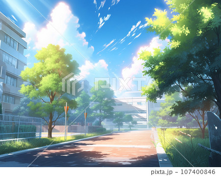 街中の公園 街中の公園 107400846