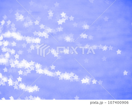 背景素材 お星さま模様のリフレクション ブルー系 細かい模様 背景素材 お星さま模様のリフレクション ブルー系 細かい模様 107400906